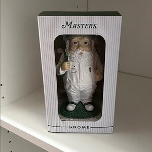 2025 Masters Golf Gnome NEW In Box Augusta National Golf Gnome White